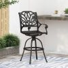 Cast Aluminium SWIVEL BAR STOOL