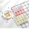 2pcs Silicone Mold; Funny Non-stick Pan Chocolate Candy; Ice Cube; Cake; Sugar Novelty Biscuit Mold Plate