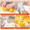 1pc Manual Masticating Juicer; Slow Juicer Extractor; Cold Press Juicer; Easy To Clean Slow Masticating Juicer For Vegetables; Fruits; Wheatgrass; Par