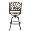 Cast Aluminium SWIVEL BAR STOOL