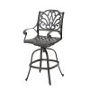 Cast Aluminium SWIVEL BAR STOOL