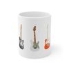 Electric Guiter Mix Coffee Tea Mug