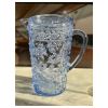 2.5 Quarts Water Pitcher with Lid, Paisley Unbreakable Plastic Pitcher, Drink Pitcher, Juice Pitcher with Spout BPA Free