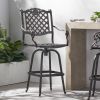 CAST ALUMINUM BAR STOOL