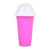 Summer Squeeze Homemade Juice Water Bottle Quick-Frozen Smoothie Sand Cup Pinch Fast Cooling Magic Ice Cream Slushy Maker Beker