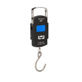 50Kg/5g LCD Digital Display Backlight Portable Hanging Hook Scale Double Accuracy Fishing Travel Mini Electronic Weighing Scale (Ships From: China, Color: A09L)