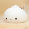 1pc Cute Dumpling Night Light; Silicone Cute Bun Lamp With Touch Control; Kawaii Nursery Light For Room Bedroom Home Decor; Valentine's Day Birthday G